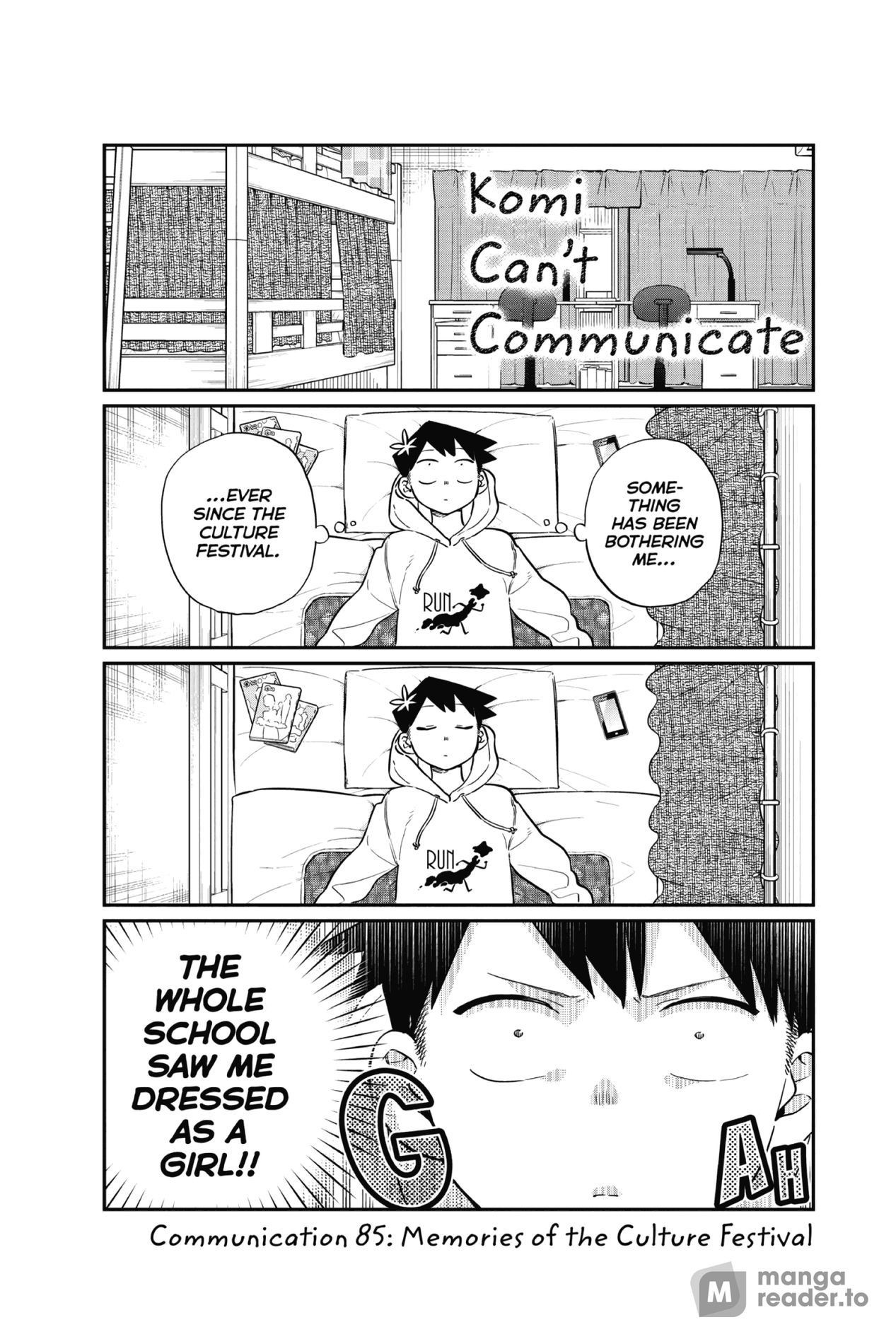 Komi Can’t Communicate, Chapter 85 image 01